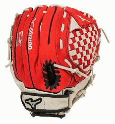P1150Y1RD Red 11.5 Youth Baseball Glove Right Hand Throw  Mizuno P